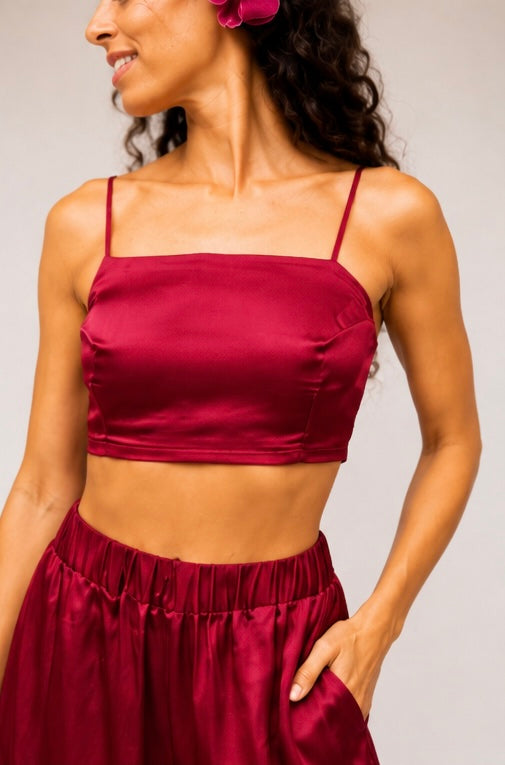 Rui Shirt in Red Peony