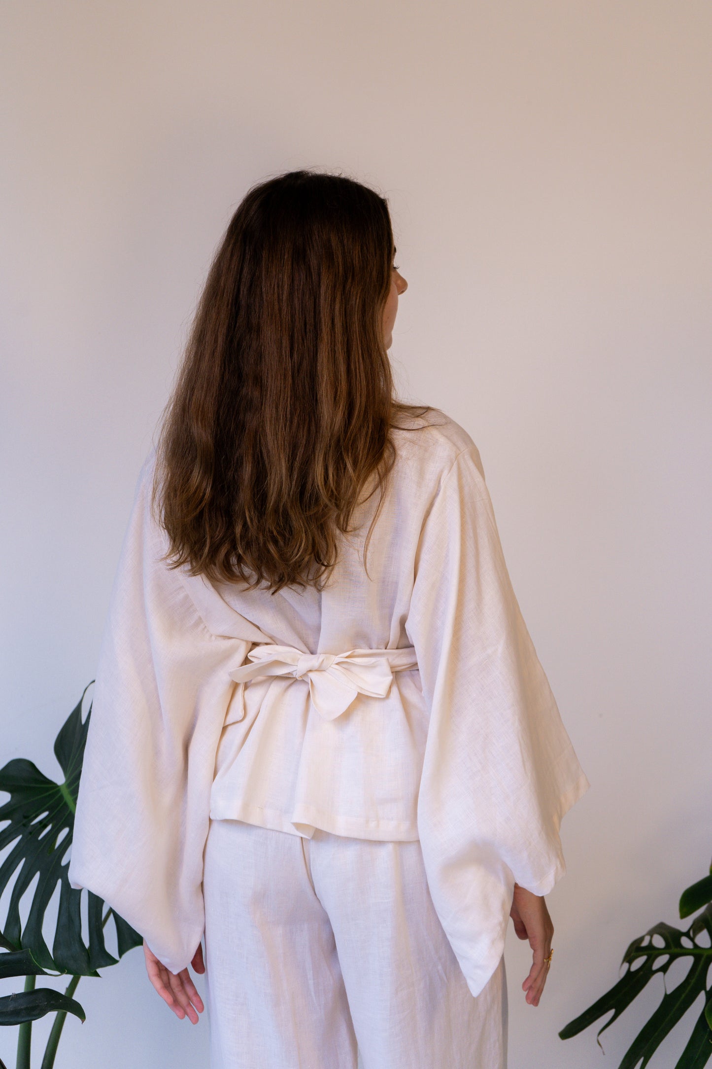 Makoto Kimono - Linen - Pearl Tiyara Soul Wear