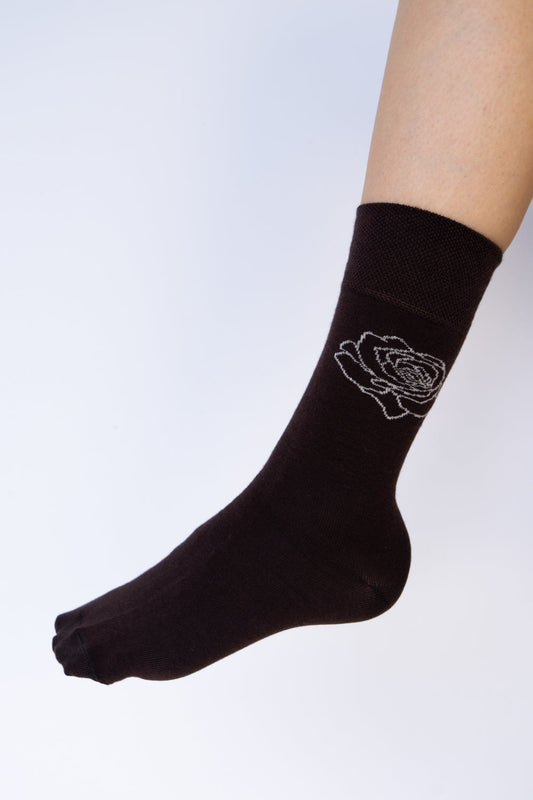 Rose Sock - Kemet Soil - Cotton Tiyara