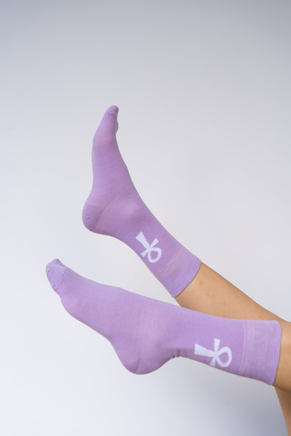 Ankh Sock - Lotus Mist - Cotton Tiyara