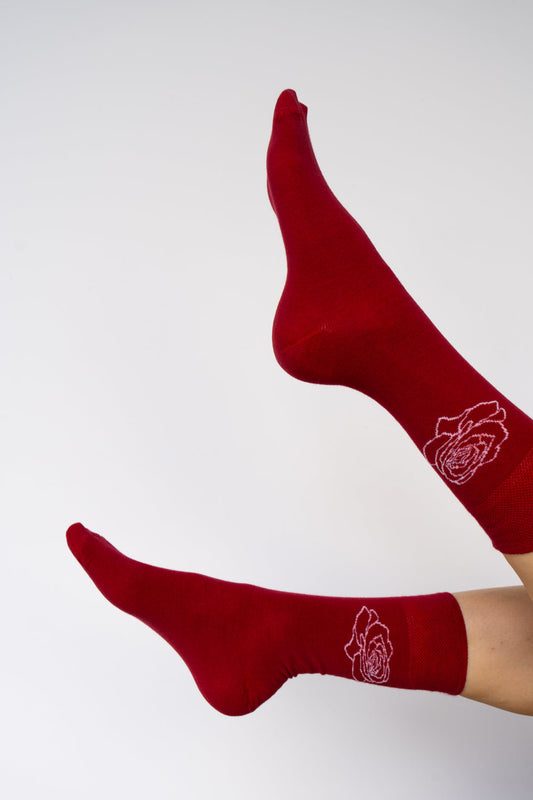 Rose Sock - Rose of Magdala - Cotton Tiyara