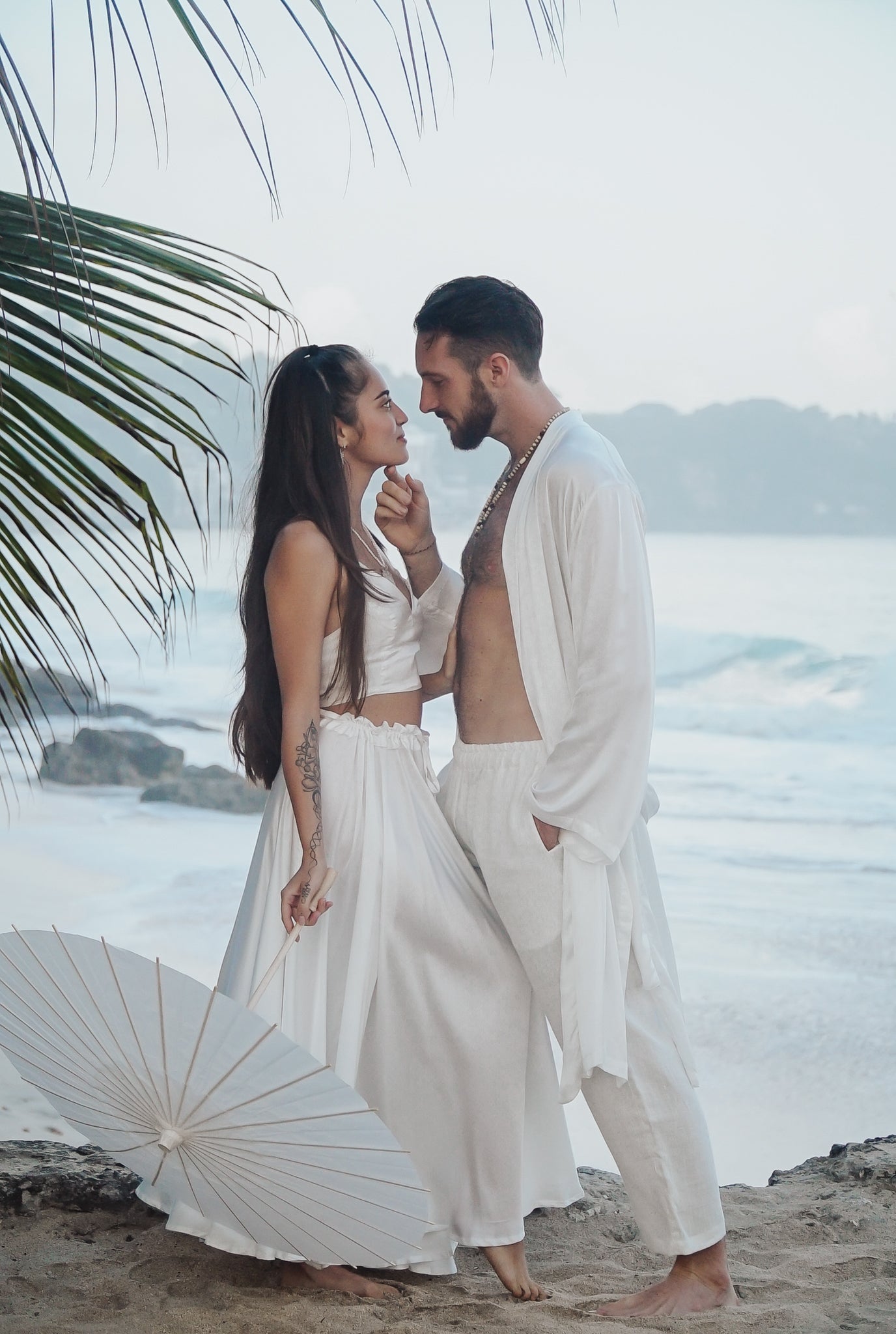 Shen Pant - Hemp - Pearl White Tiyara Soul Wear