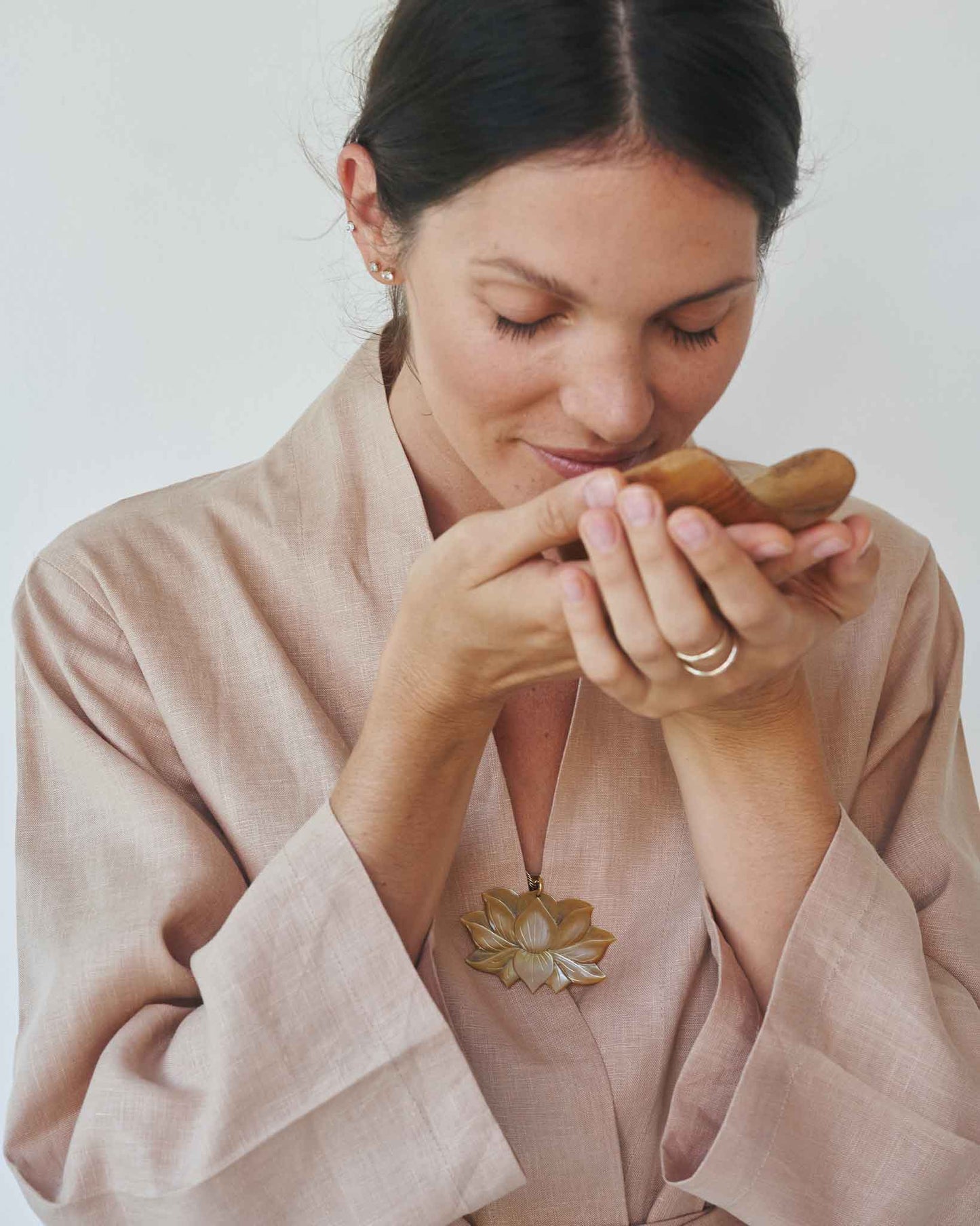 Mai Kimono Suit - Linen - Tan Tiyara Soul Wear