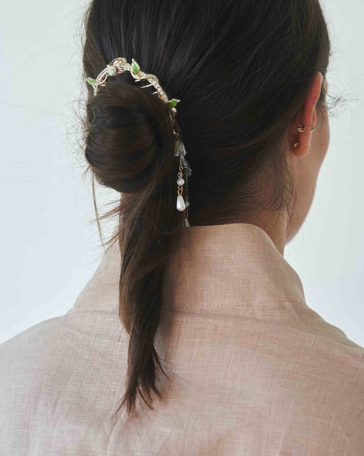 Mai Kimono Suit - Linen - Tan Tiyara Soul Wear