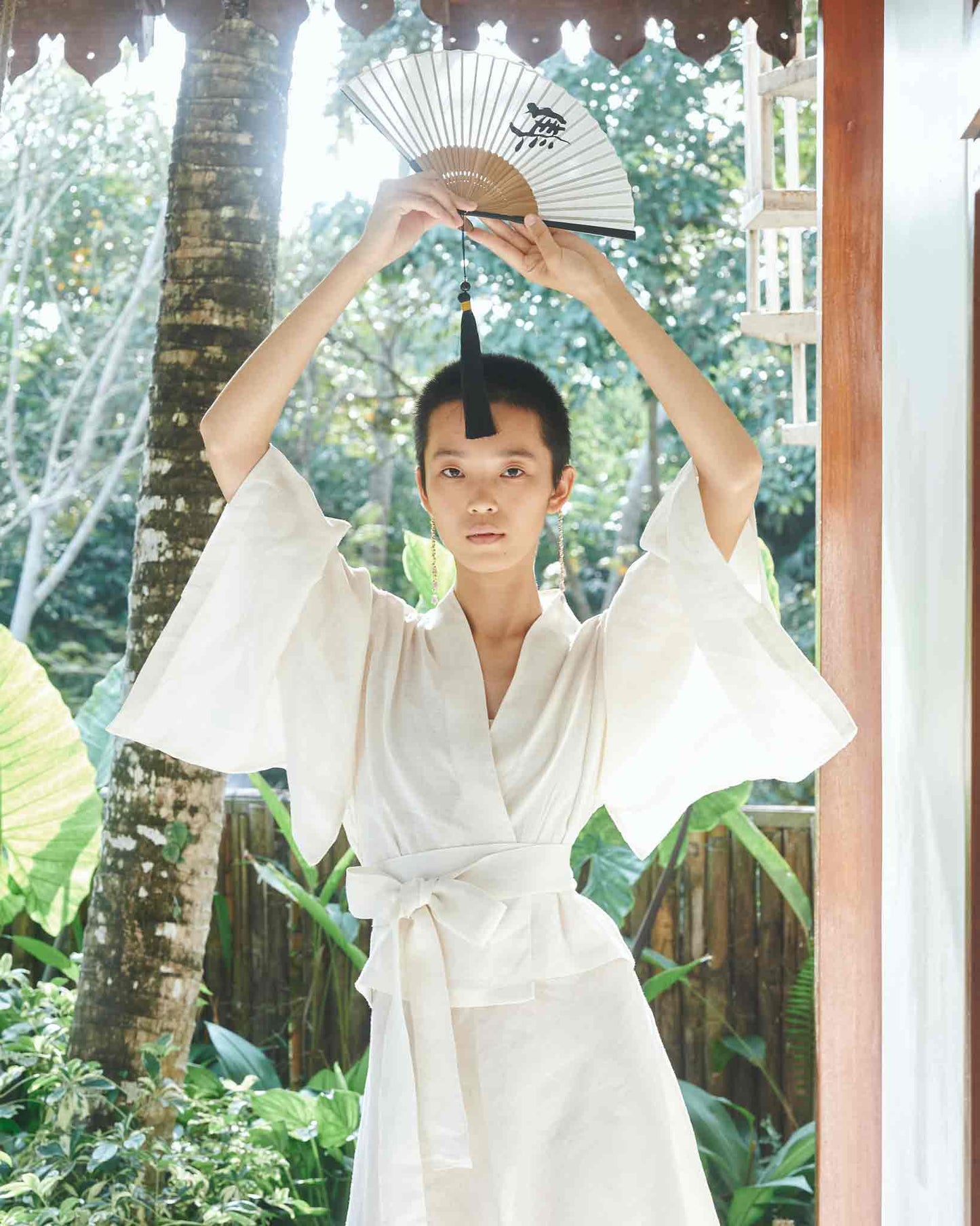 Makoto Kimono - Linen - Pearl Tiyara Soul Wear