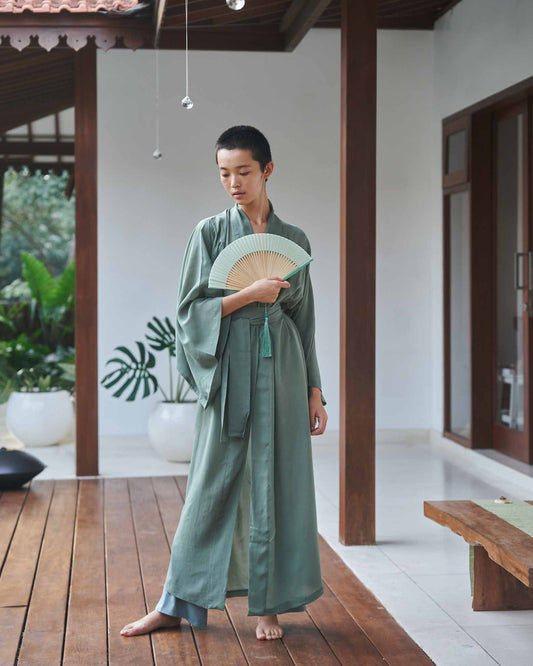 Nuwa Kimono - Tencel - Jade Tiyara Soul Wear