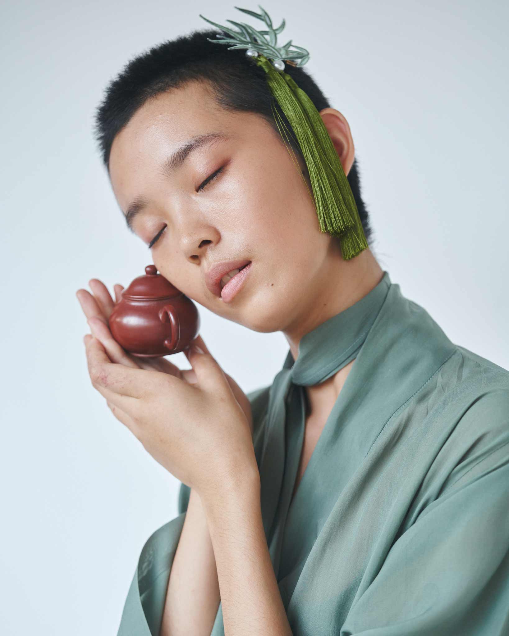 Nuwa Kimono - Tencel - Jade Tiyara Soul Wear