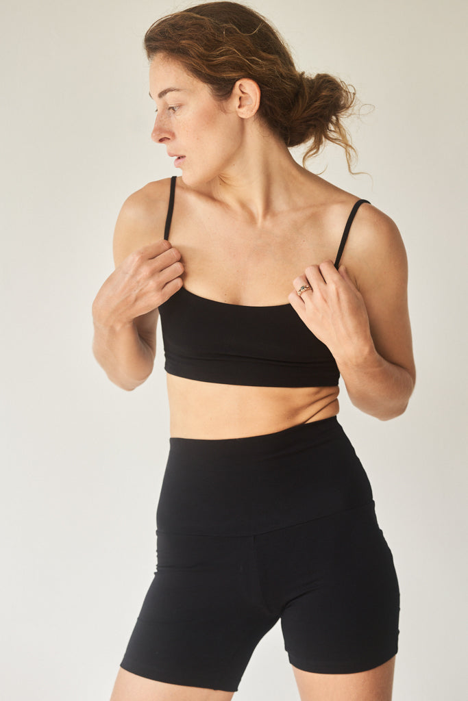 Kaili Short - Plant Bamboo - Black Onyx Tiyara Soul Wear