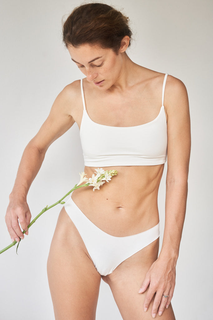 Wulan Intimate - Bamboo - Pearl White Tiyara Soul Wear