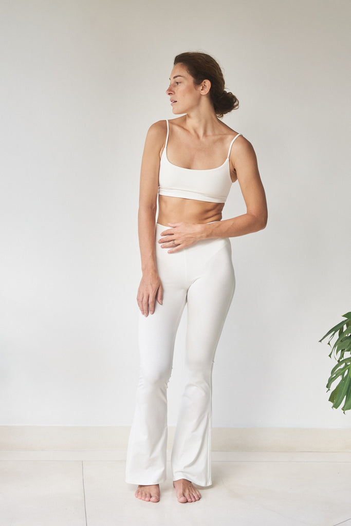 Wulan Pant - Bamboo - Pearl White Tiyara Soul Wear