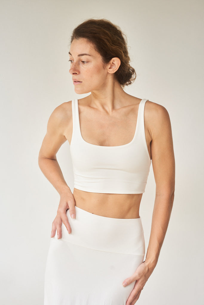 Sia Top - Bamboo - Snow Tiyara Soul Wear