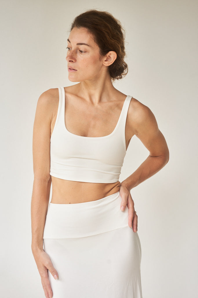 Sia Top - Bamboo - Snow Tiyara Soul Wear