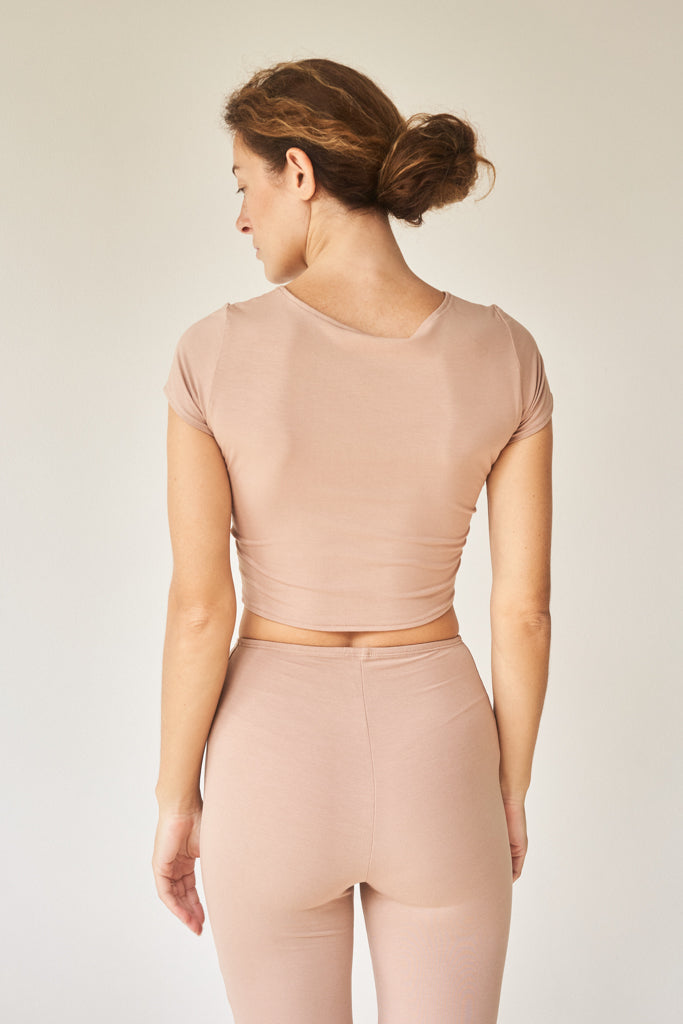 Wulan Pant - Plant Viscose - Tan Tiyara Soul Wear