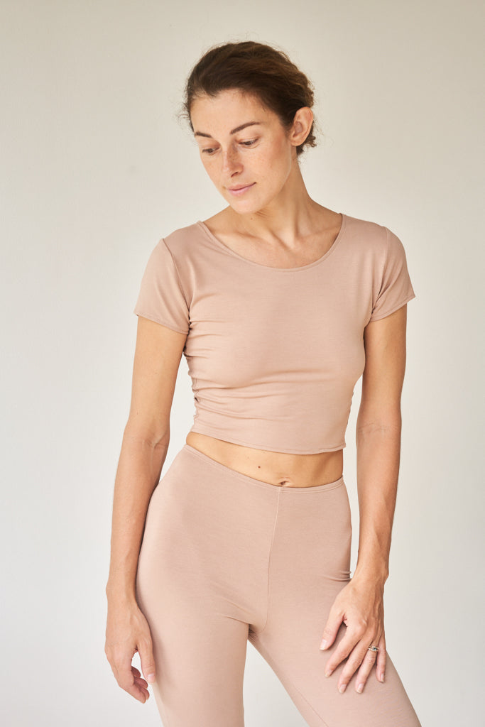 Zenith Top - Plant Viscose - Tan Tiyara Soul Wear