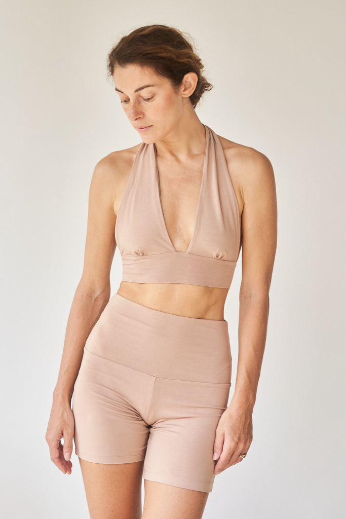 Kaili Short - Plant Viscose - Tan Tiyara Soul Wear