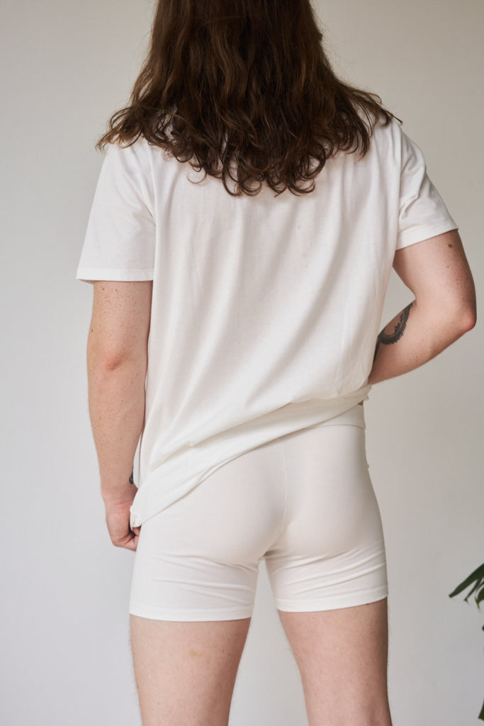 Ryujin Boxers - Bamboo - Pearl White Tiyara Soul Wear