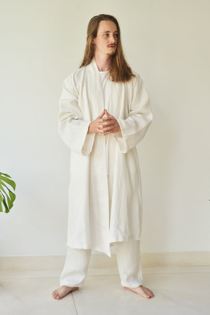Shen Pant - Hemp - Pearl White Tiyara Soul Wear