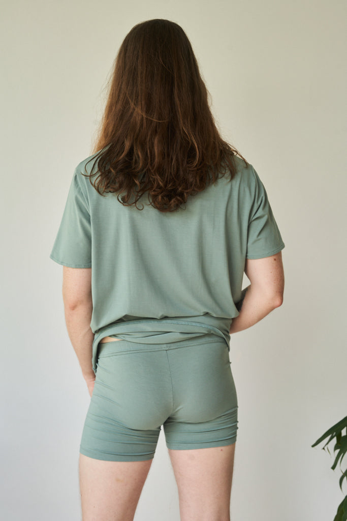 Ryujin Boxers - Plant Viscose - Sage Tiyara Soul Wear