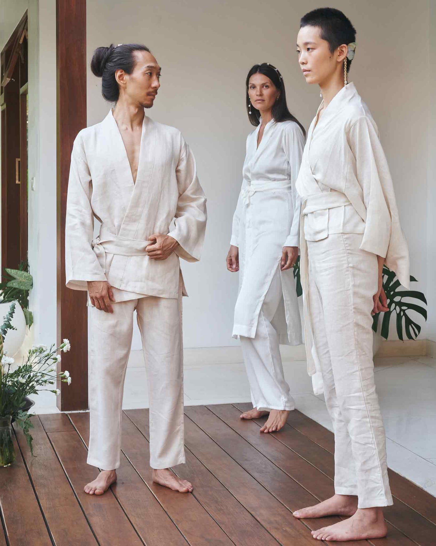 Shen Pant - Linen - Pearl Tiyara Soul Wear