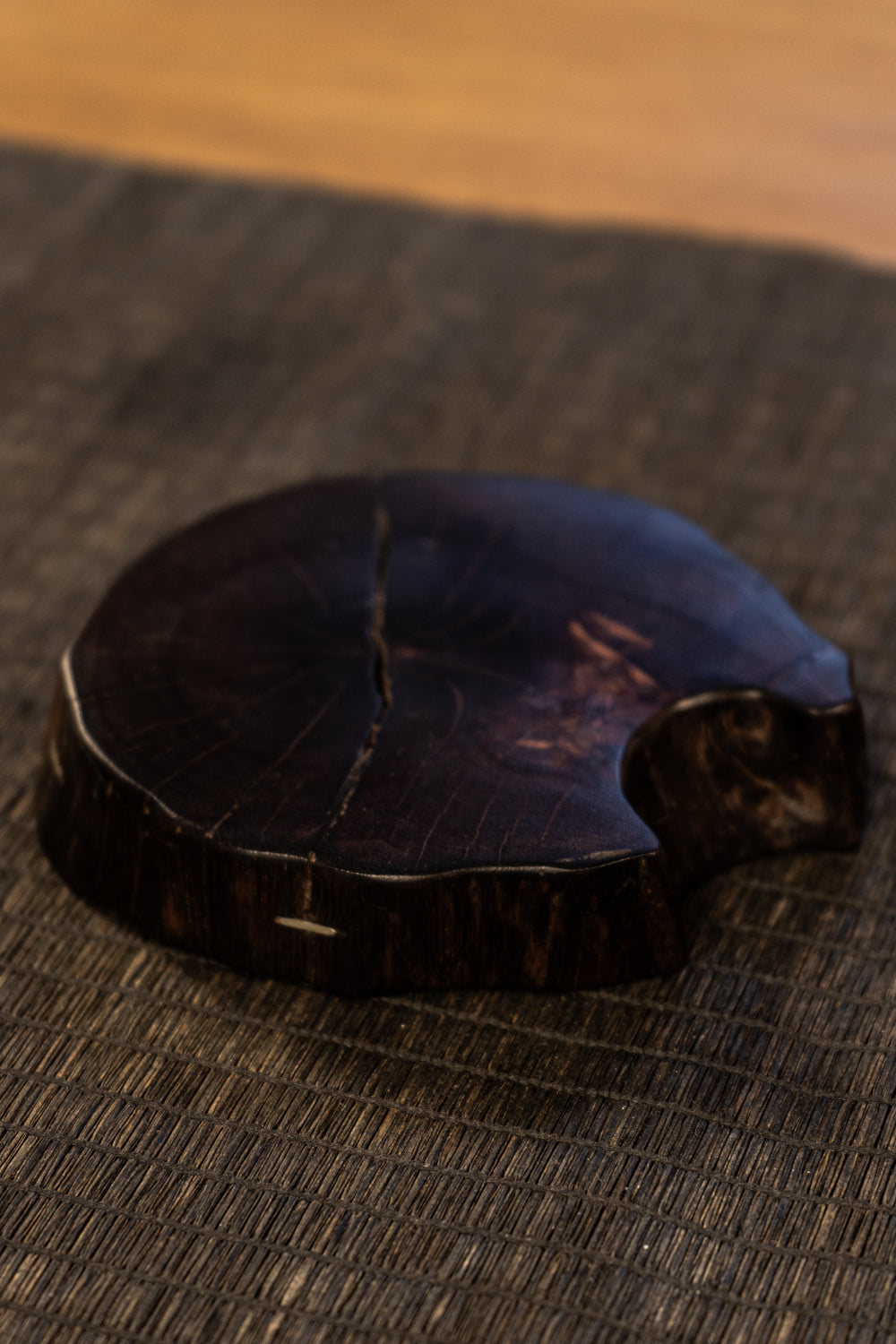 Ebony & Silver Teapot Stand Tiyara LLC