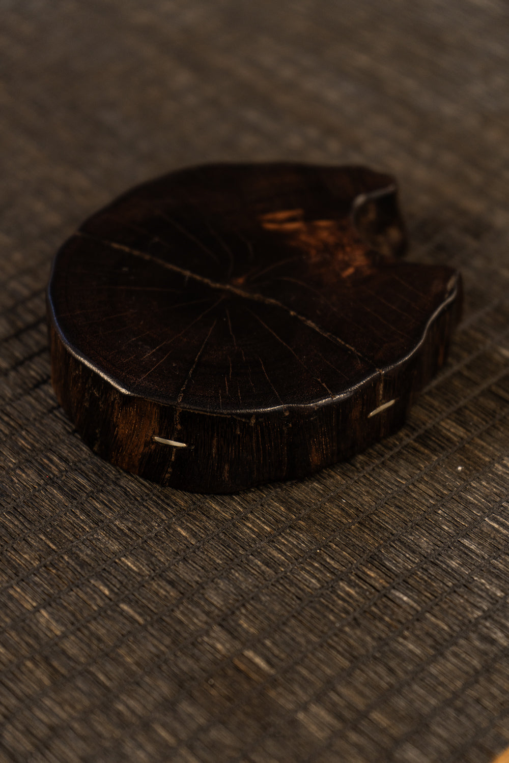 Ebony & Silver Teapot Stand Tiyara LLC