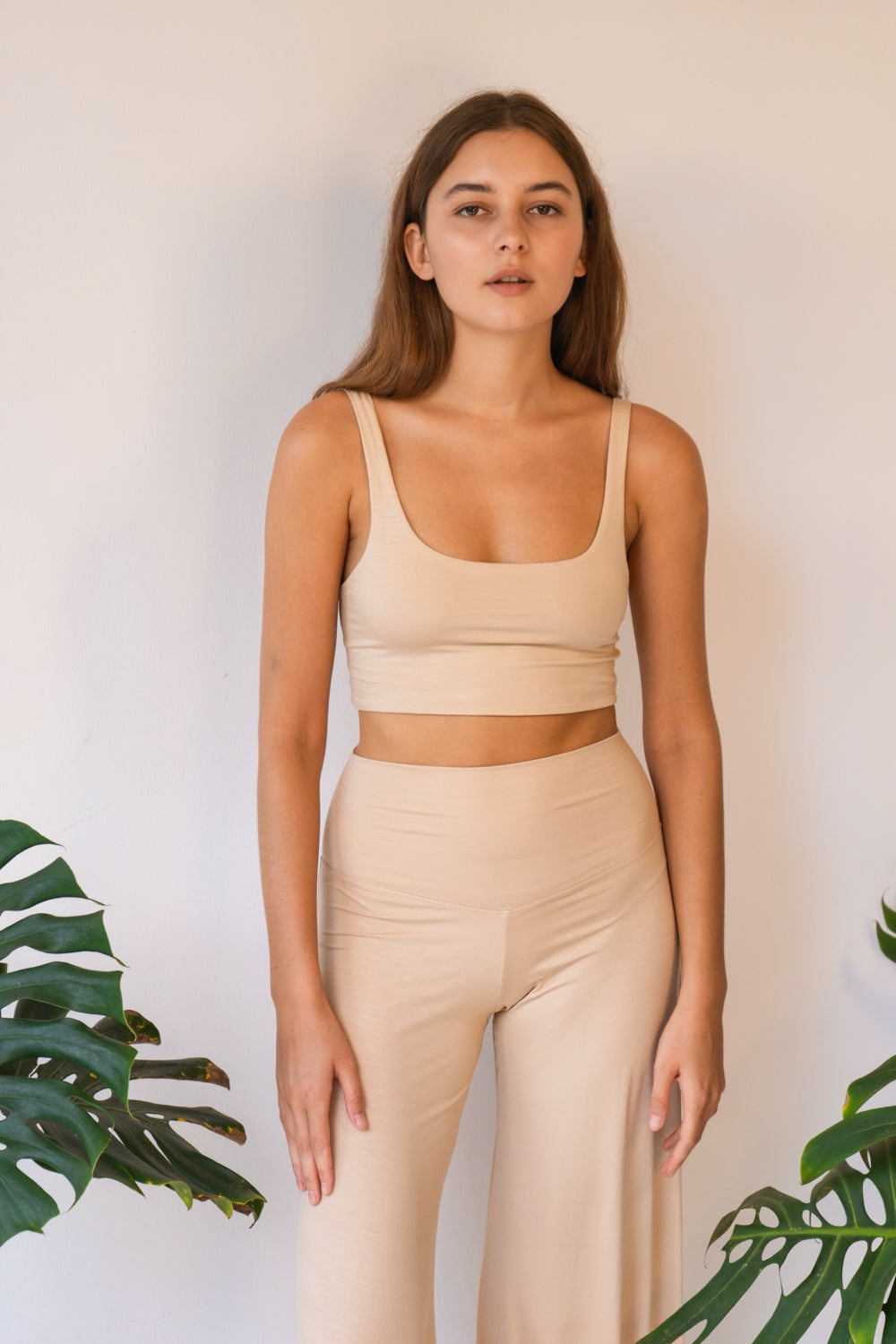 Sia Top - Ecovero - Beach Beige Tiyara LLC