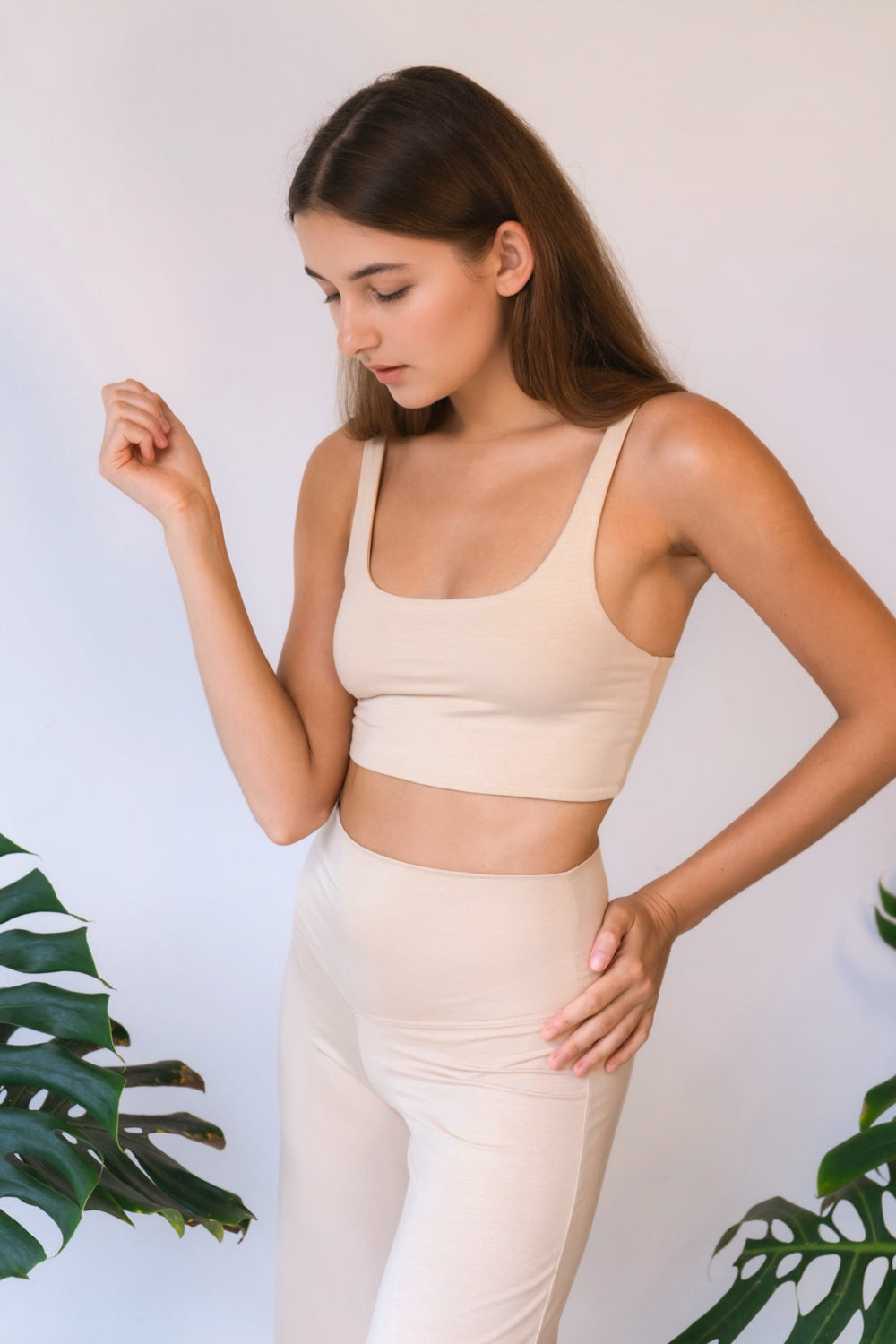 Sia Pant - ECOVERO™ - Beach Beige Tiyara LLC