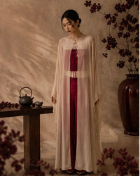 Isis Cape — Silk Crepe — Golden Pearl