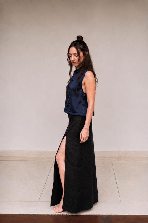 Makoto Skirt in Black Onyx