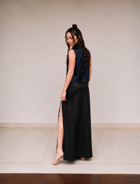 Makoto Skirt in Black Onyx