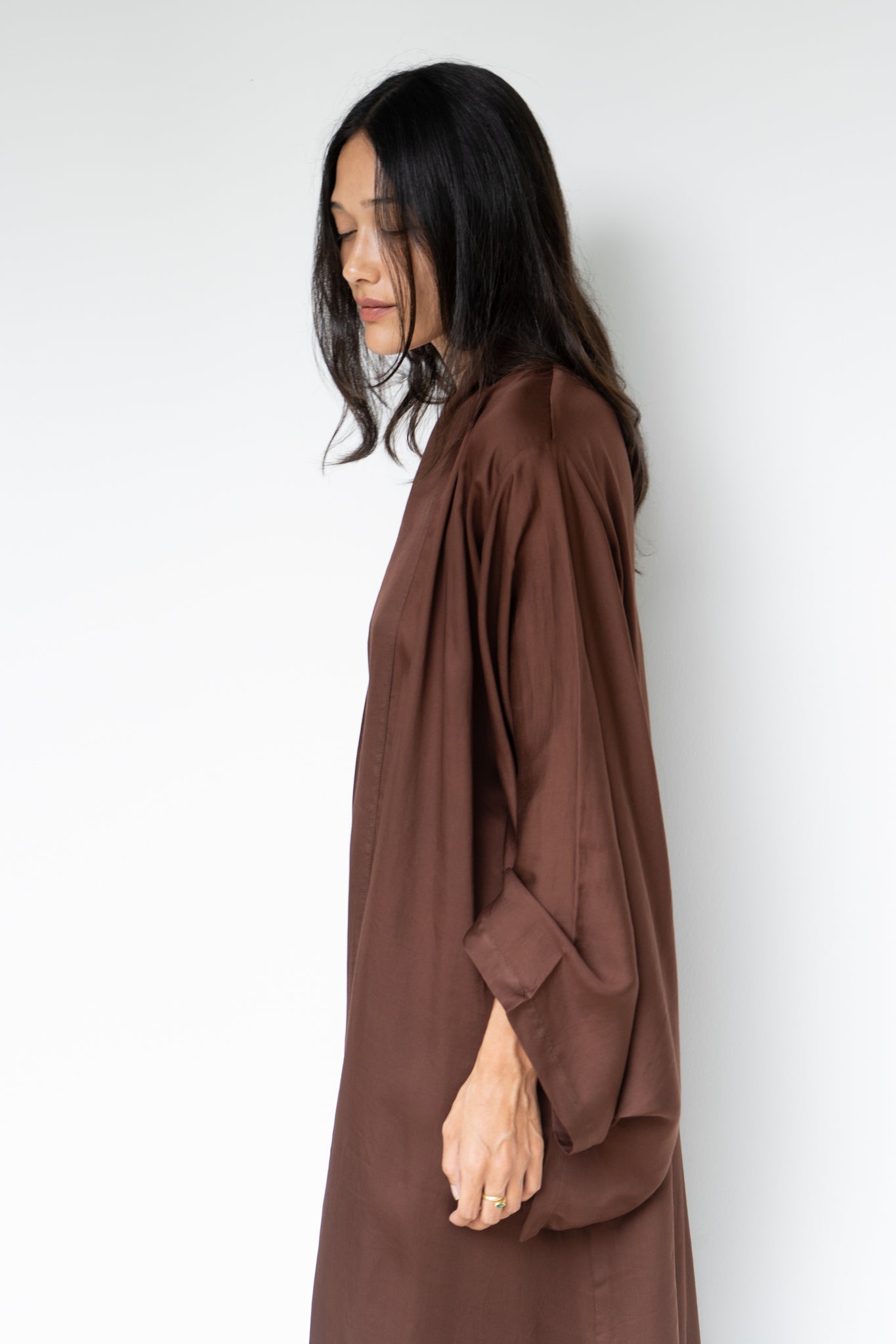 Nuwa Kimono - Tencel - Brown