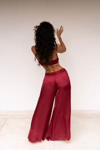 Ting Pant in Sacred Maroon