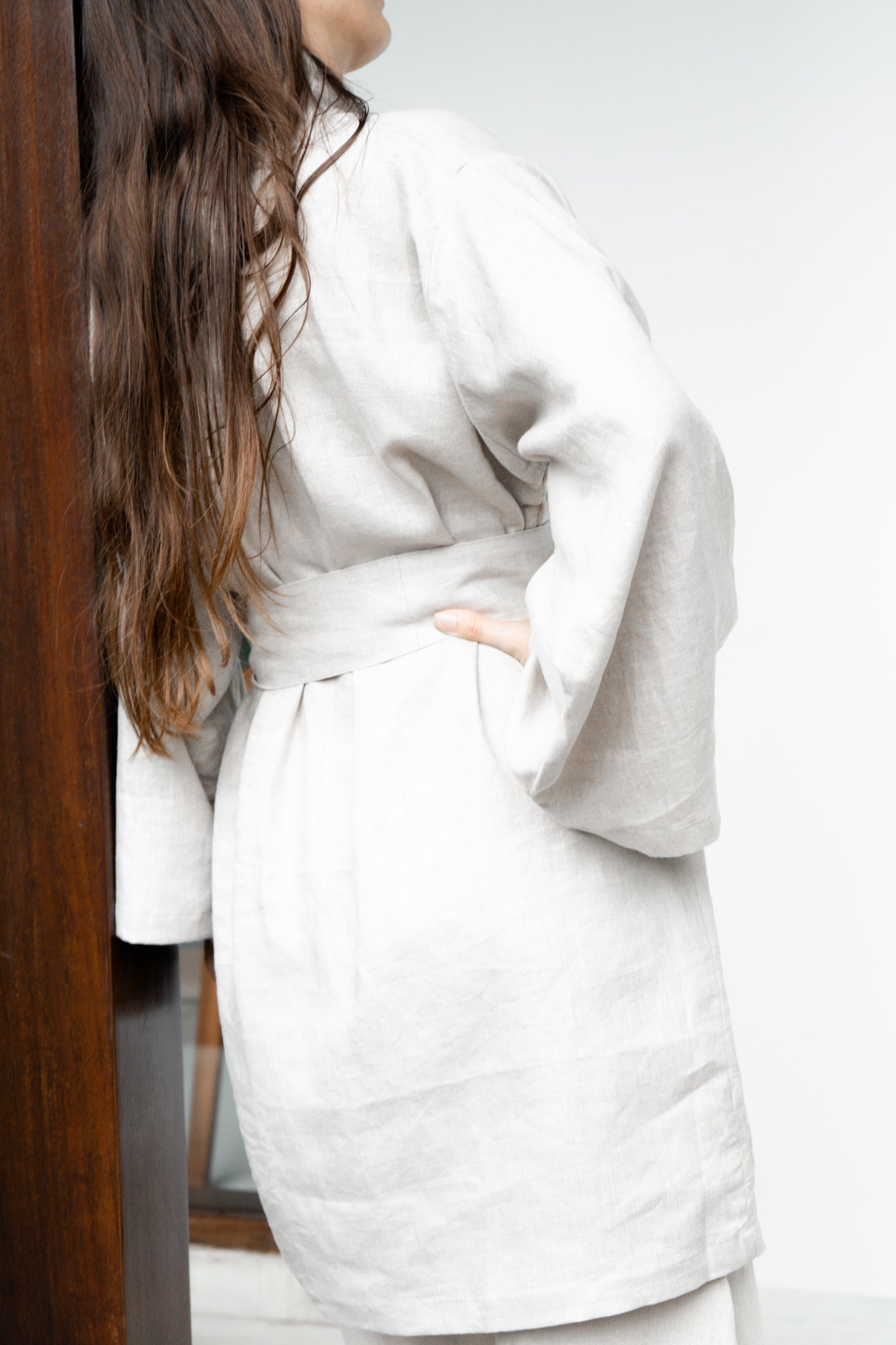 Dao Kimono - Linen - Natural Stone