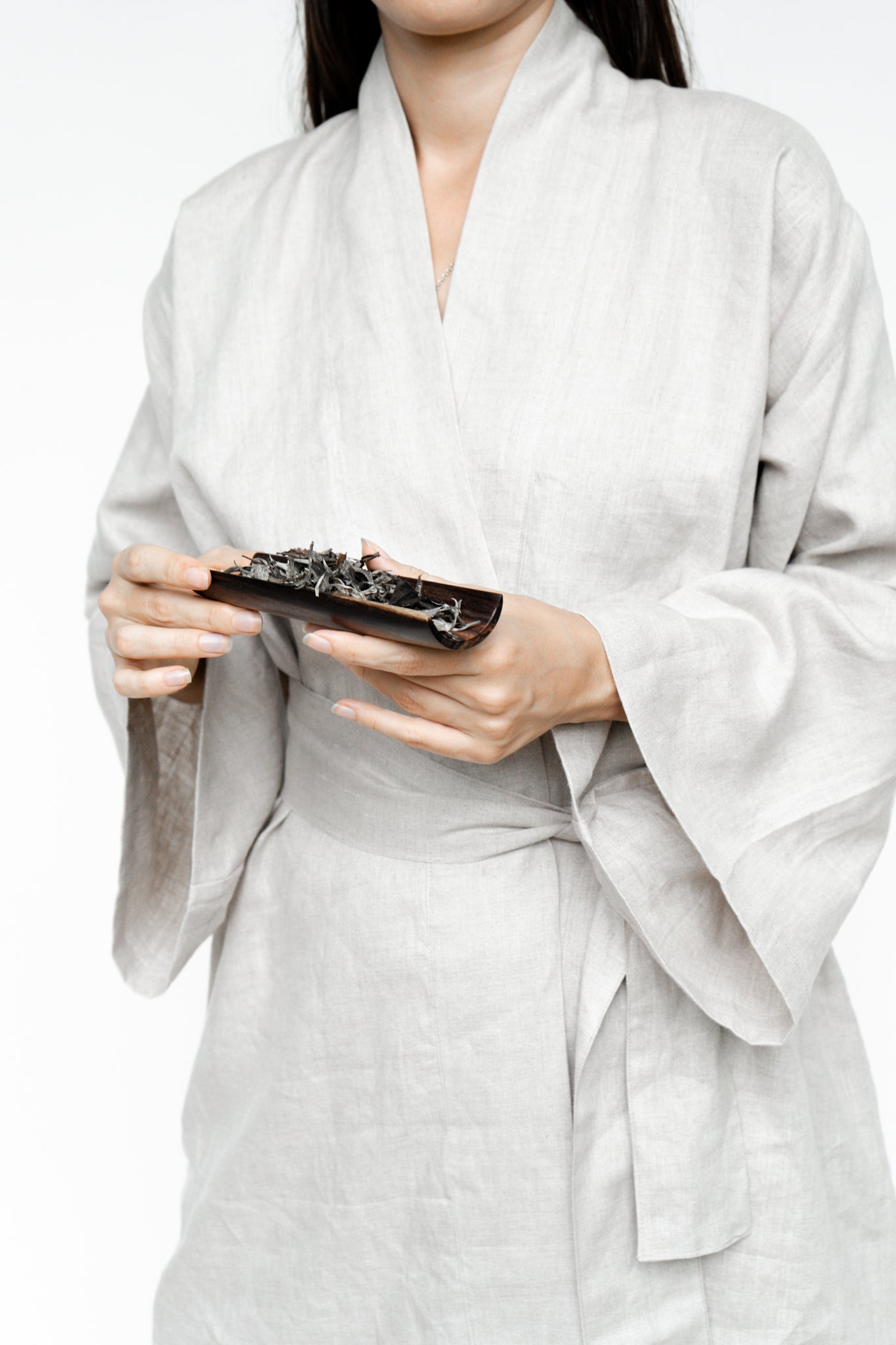 Dao Kimono - Linen - Natural Stone