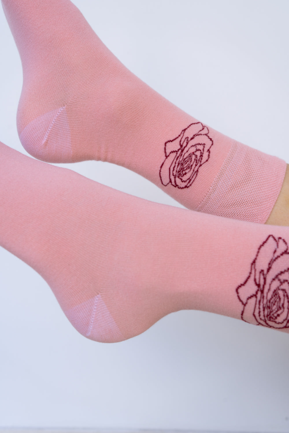 Rose Sock - Desert Blush - Cotton