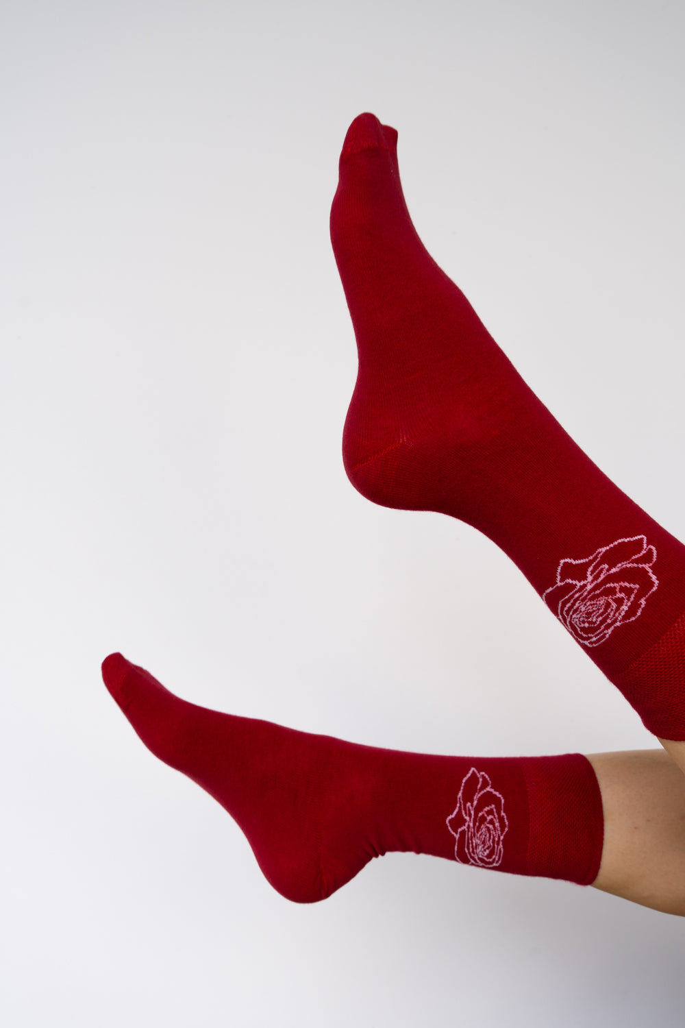 Rose Sock - Rose of Magdala - Cotton