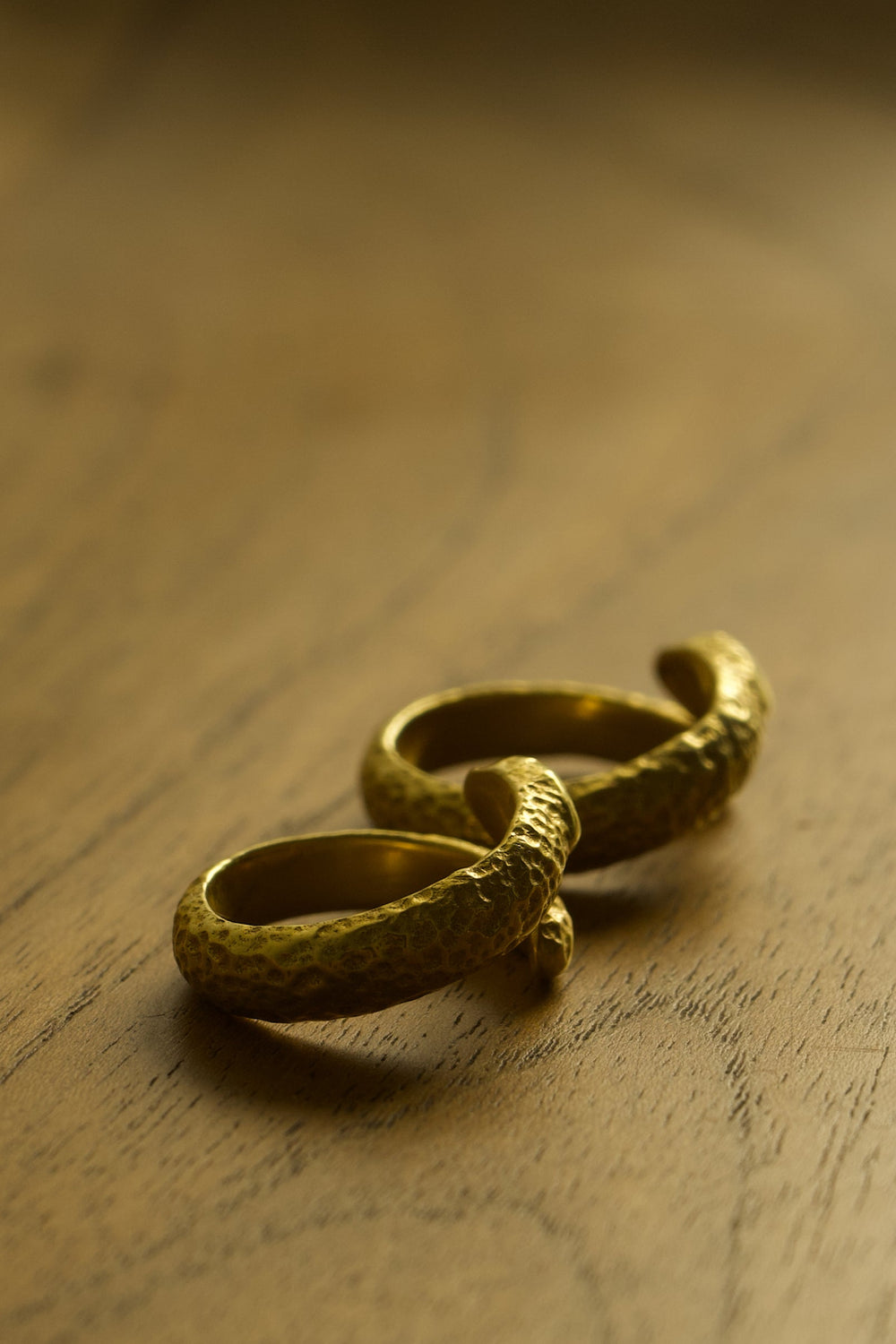 Citrine Emerald Snake Ring
