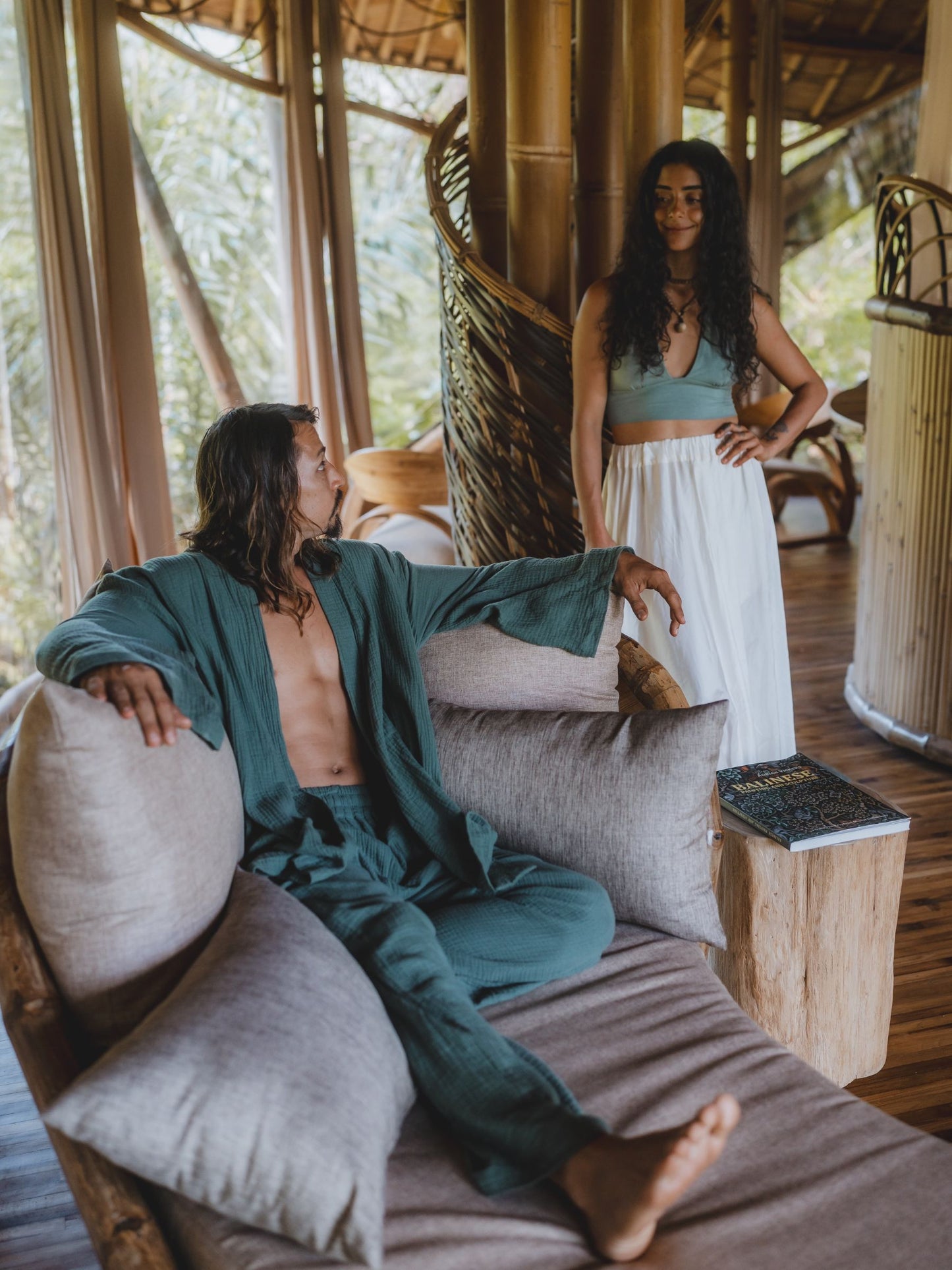 Dao Set — Emerald Cotton