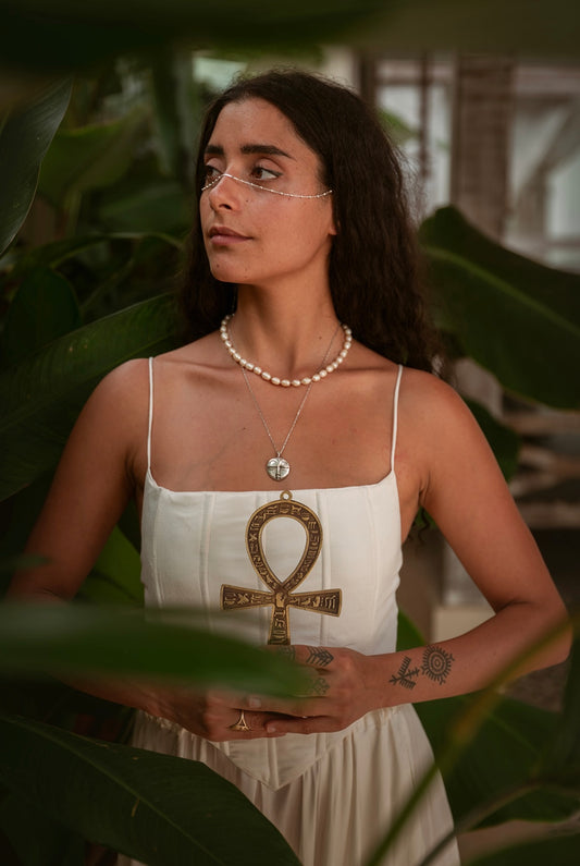 Sacred Ankh — Brass