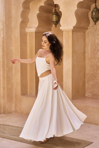 SaRa Corset, Bamboo, Lotus White, view 4