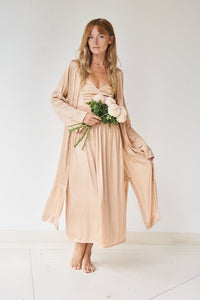 Lotus Top - Silk Viscose - Soft Peony Tiyara Soul Wear