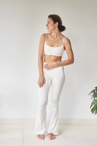 Wulan Pant - Bamboo - Pearl White Tiyara Soul Wear