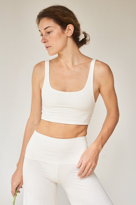 Sia Top - Bamboo - Snow Tiyara Soul Wear