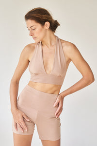Kaili Short - Plant Viscose - Tan Tiyara Soul Wear