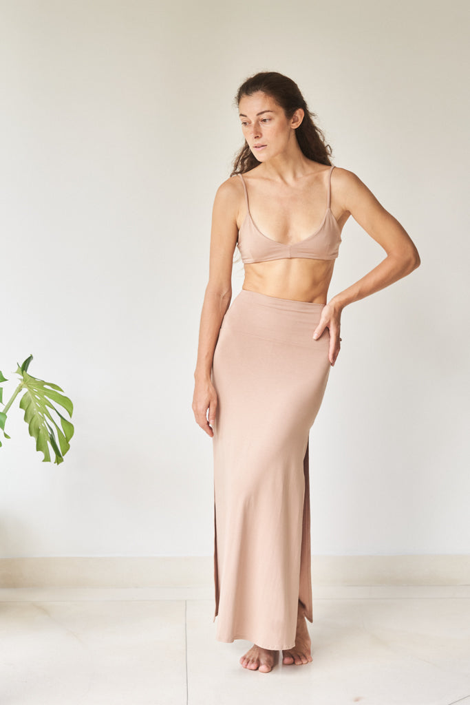 Dewi Top - Plant Viscose - Tan Tiyara Soul Wear