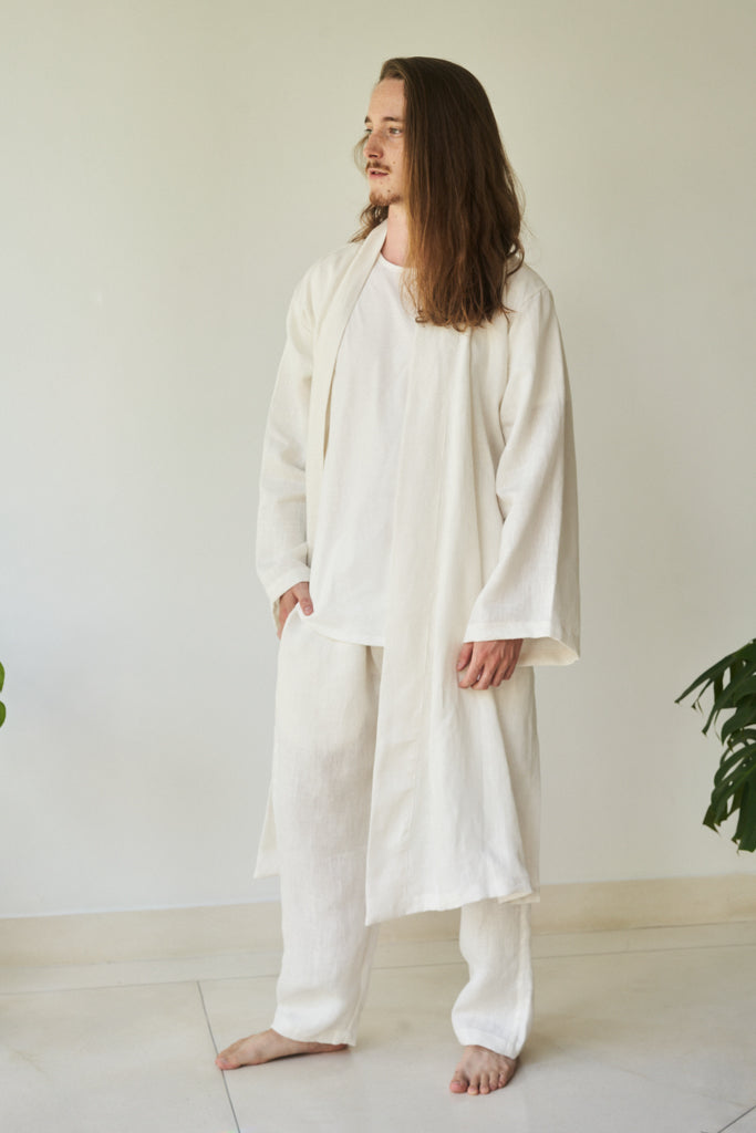 Shen Pant, Hemp, Pearl White, view 5