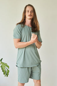 Kai Short - Plant Viscose - Sage Tiyara Soul Wear