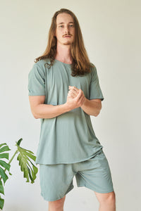 Kai Short - Plant Viscose - Sage Tiyara Soul Wear