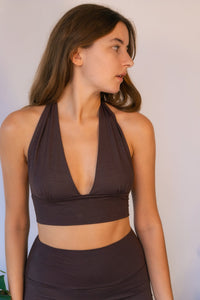 Kaili Top - ECOVERO™ - Dark Chocolate Tiyara LLC