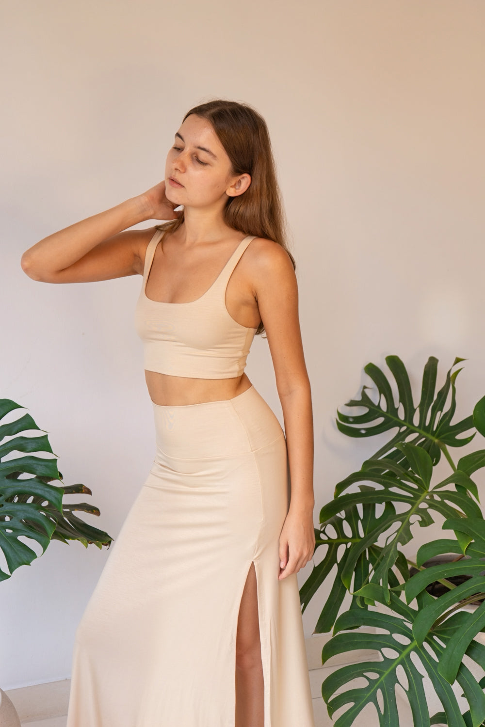 Sia Top - Ecovero - Beach Beige